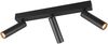 Moderner LED Deckenstrahler AMBALA dimmbar 3-flammig Schwarz, Breite 44cm Bild 2