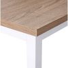 WOLTU BT34hei 1x Bartisch Bistrotisch Stehtisch Esstisch, Metallgestell, Tischplatte aus MDF, Helleiche, 60 x 60 x 102 cm(BxTxH) Bild 4