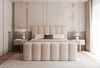Compleo Boxbett BUBBLE, Wolkenbett, Bequem, Bonell, Topper, Doppelbett gepolstertes Kopfteil mit Bettkasten Bild 4
