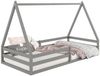 IDIMEX Kinderbett SILA, Hausbett Tipibett Kinderbett Bett Kiefer 90 x 200 Montessori Bild 3