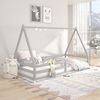 IDIMEX Kinderbett SILA, Hausbett Tipibett Kinderbett Bett Kiefer 90 x 200 Montessori Bild 4