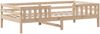 vidaXL Massivholzbett ohne Matratze 75x190 cm Kiefernholz 846982 Bild 3