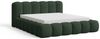 Chilly Möbel Polsterbett Stone Cord Stoff 200x200 cm mit Stauraum Poso 14 Bild 3
