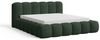 Chilly Möbel Polsterbett Stone Cord Stoff 200x200 cm mit Stauraum Poso 14 Bild 4