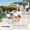 tectake Gartenstuhl 4er Set Gartenstuhl (4er Set, 4 St), klappbar Bild 2