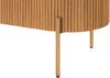 Sideboard Mango 200x40x76 natur lackiert / Marmor weiß BARCELONA #502 Bild 5
