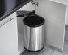 HAILO Abfallsorter MONO 20 mit 20 Liter Abfallvolumen ab 40 cm Schrankbreite, Edelstahl / schwarz / HAILO 3520001 Bild 3