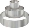 vidaXL Garten-Pflanzgefäß Silber 90 x 90 x 20 cm Edelstahl 873652 Bild 2