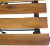 vidaXL Klappbare Gartenstühle 2 Stk. Stahl und Massivholz Akazie 43735 Bild 5