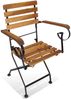 vidaXL Klappbare Gartenstühle 2 Stk. Stahl und Massivholz Akazie 43735 Bild 2