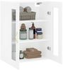 vidaXL Wandschrank Weiß 69,5x34x90 cm 828460 Bild 5