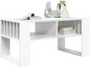 vidaXL Couchtisch Weiß 92 x 49,5 x 45 cm Holzwerkstoff 8000108 Bild 3