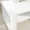 vidaXL Couchtisch Weiß 92 x 49,5 x 45 cm Holzwerkstoff 8000108 Bild 4