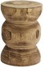 Hocker aus nachhaltigem Paulownia-Holz Bild 2