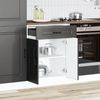 vidaXL Küchenunterschrank Kalmar Schwarz Holzwerkstoff 853488 Bild 3