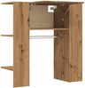 vidaXL Flurschrank Artisan-Eiche 97,5x37x99 cm Holzwerkstoff 857038 Bild 5