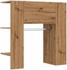 vidaXL Flurschrank Artisan-Eiche 97,5x37x99 cm Holzwerkstoff 857038 Bild 2