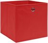 vidaXL Aufbewahrungsboxen 4 Stk. Rot 32x32x32 cm Stoff 288361 Bild 2