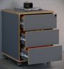 VCM Rollcontainer Salia 920747 Anthrazit H. 50 x B. 42 x T. 45 cm Bild 3