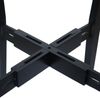 Bambus Pflanzenständer HWC-Q31, Blumenständer Blumentopfständer Blumenhalter, verstellbar 30x27-37cm ~ schwarz Bild 5