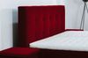 Meisterbetten Boxspringbett Lapi 100x200 in VS-Weinrot, Matratzenbezug Nano, Ergoflex-Topper Bild 5