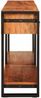 vidaXL Konsolen-Tische 2 pcs Braun 161 x 33 x 75 cm Massivholz Akazie 3324224 Bild 5