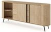 Compleo Kommode 196cm breit, Möbelfarbe – Eiche Cremona, Sideboard mit Schubladen KAMA Bild 4