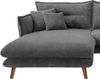 INOSIGN Ecksofa Lazio, zwei verschiedene Fußfarben wählbar Bild 3