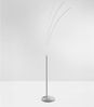 casa NOVA LED Stehlampe TRISTAR, 3-flammig, Nickelfarben, Weiß, Metall, Dimmfunktion, Memoryfunktion, LED fest integriert, Extra-Warmweiß, Lampenschirme aus Kunststoff, B 65,5 x H 188 x T 34 cm Bild 4