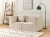 2-Sitzer Sofa Cord hellbeige LEMVIG Bild 3