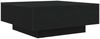vidaXL Couchtisch Schwarz Eichen-Optik 80 x 80 x 31 cm Holzwerkstoff 863002 Bild 5