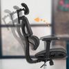 CLP Bürostuhl Deshler höhenverstellbar drehbar und ergonomisch,schwarz Bild 4