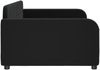 vidaXL Tagesbett Schwarz 100x200 cm Samt 354069 Bild 4