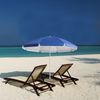 Kingsleeve Sonnenschirm anthrazit wasserabweisend Strandsonnenschirm, blau, 180,0 cm Bild 2
