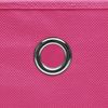 vidaXL Aufbewahrungsboxen mit Deckeln 4 Stk. 28x28x28 cm Rosa 325204 Bild 5