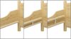 Erst-Holz Einzelbett, Seniorenbett Massivholz, extra hoch, Überlänge 90x220 cm Bild 5
