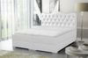 Boxspringbett SULTAN Kunstleder Weiss 160x200 cm Bild 3
