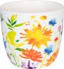 KÖNITZ 115S572369 Becher Victoria Lowe - Full Bloom 425 ml mit Sieb und Deckel, Bone China Porzellan Bild 5