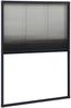 vidaXL Insektenschutz-Plissee für Fenster Aluminium Anthrazit 80x120cm 148665 Bild 2