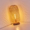 hofstein Tischleuchte »Bergeggi« 1-flammige Tischlampe aus Bambus in Natur, ohne Leuchtmittel, Lichteffekt u. An-/Ausschalter, E27 Bild 5