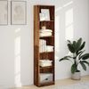 vidaXL Bücherregal Altholz-Optik 40x24x176 cm Holzwerkstoff 857799 Bild 3