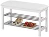 IDIMEX Schuhbank SANA, Sitzbank Schuhbank Regal Garderobe Flur Ablage Möbel mit Polster Bild 4