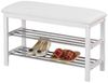 IDIMEX Schuhbank SANA, Sitzbank Schuhbank Regal Garderobe Flur Ablage Möbel mit Polster Bild 3