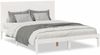 vidaXL Massivholzbett Extra Lang ohne Matratze Weiß 160x220 cm 3309316 Bild 2
