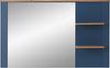 Garderobenspiegel >Dijon< in Parasian Blue Dekor - 130x80x17 (BxHxT) Bild 2
