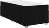 vidaXL Bettrahmen mit Matratze Schwarz 100 x 200 cm Stoff 3398267 Bild 4