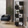 Raumteiler Eneos Anthrazit/Eiche 60 x 186 cm Vicco Bild 3