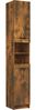 vidaXL Badschrank Räuchereiche 32x34x188,5 cm Holzwerkstoff 817069 Bild 2