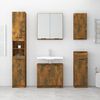 vidaXL Badschrank Räuchereiche 32x34x188,5 cm Holzwerkstoff 817069 Bild 3