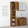 vidaXL Badschrank Räuchereiche 32x34x188,5 cm Holzwerkstoff 817069 Bild 4